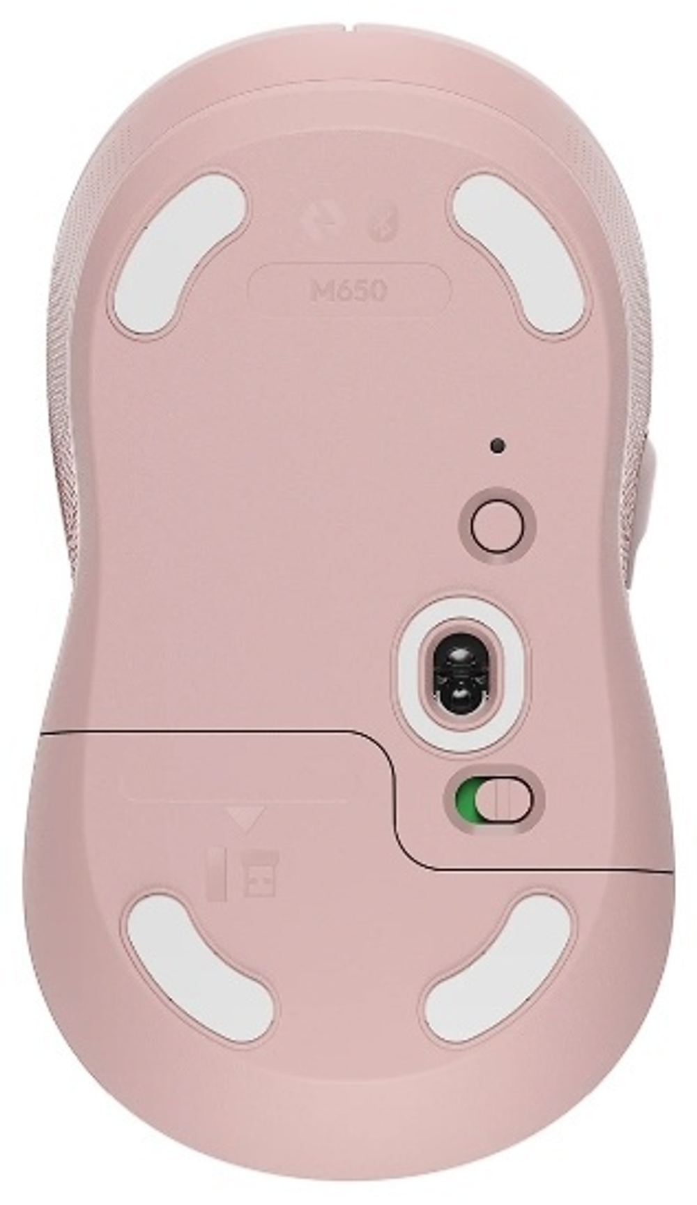 Мышь Logitech M650 розовый