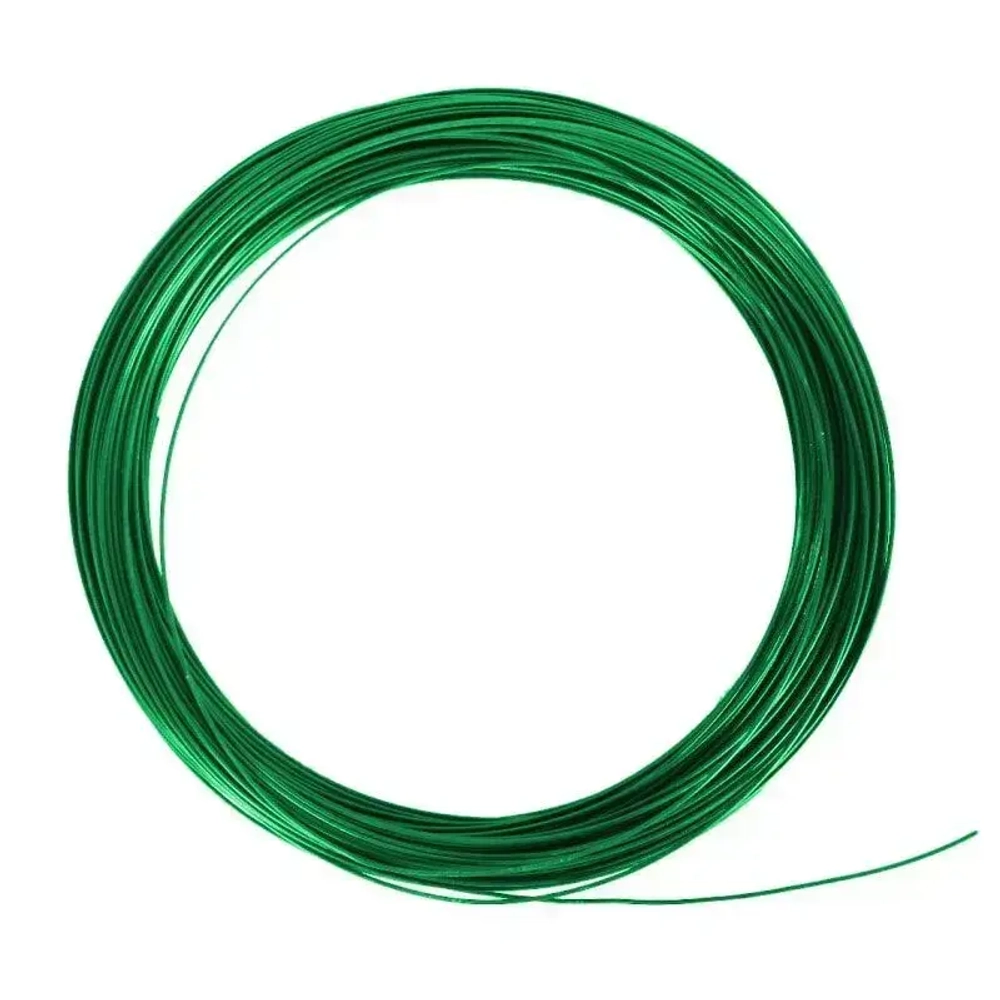 Проволока для сетки рабица с полимерным покрытием 100 метров 2.5мм