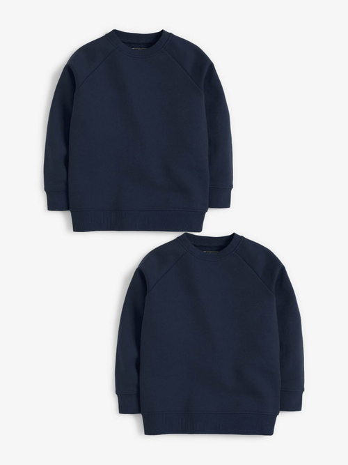 Толстовка для девочки Next 108-962, 2 шт, Темно-синий