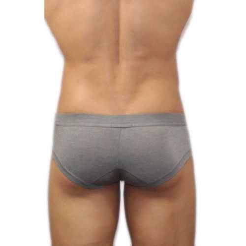 Мужские трусы брифы серые Romeo Rossi RR2007