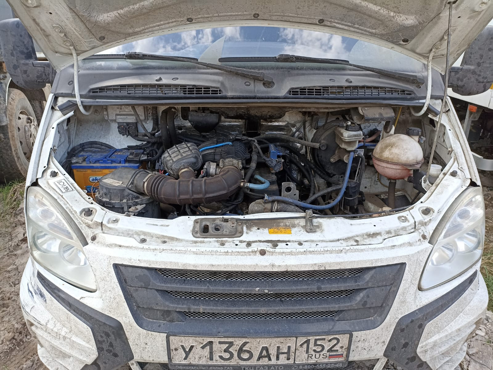 GAZ GAZELLE BUSINESS Изотермический/рефрижератор 2844NA (Рефрижератор, бензин/газ, 2.7 л, 107 л.с. М