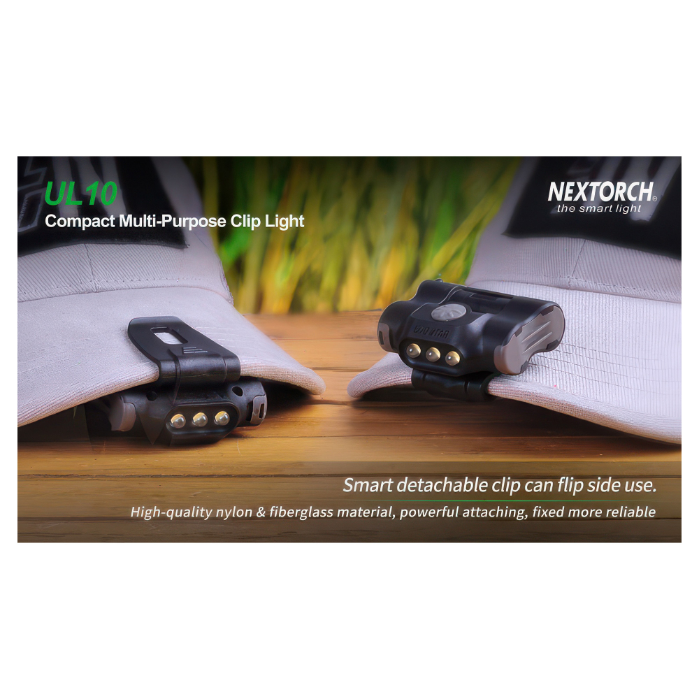Фонарь Nextorch UL10 — долгое время работы в экономичном режиме (до 40 часов 45 минут)