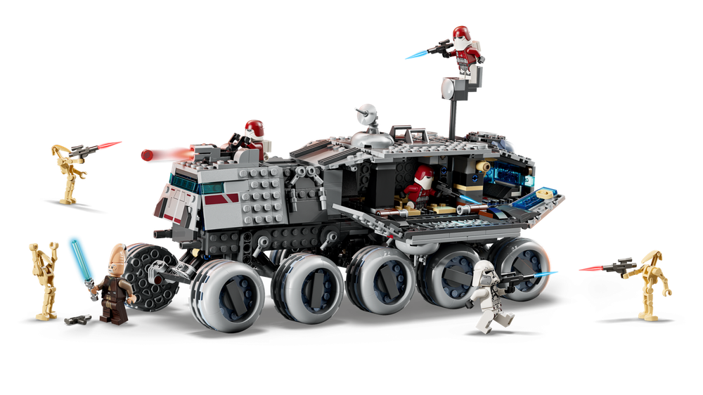 Конструктор Лего Звёздные войны Республика Джаггернаут 75413 | LEGO Star Wars Republic Juggernaut  813 деталей 9+