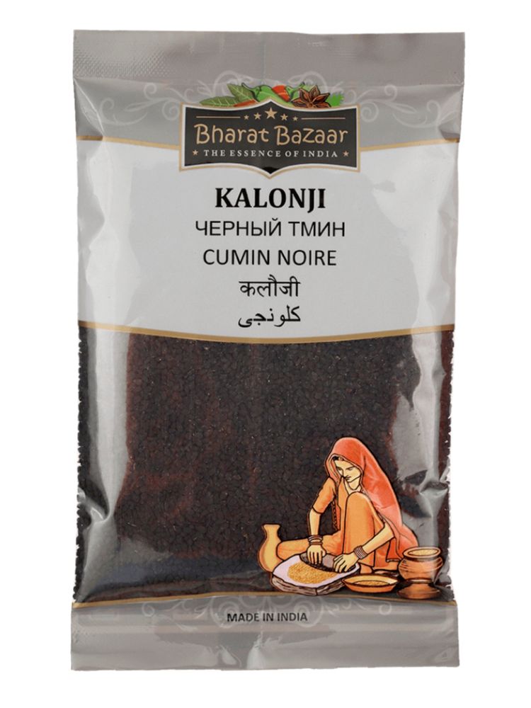 Bharat BAZAAR Kalonji seed Черный тмин Калонджи, 100 г, 2 шт