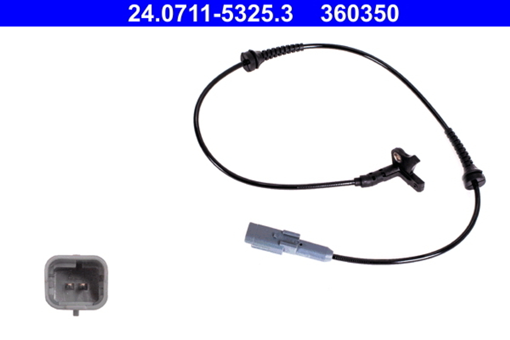 ATE - 24071153253-ATE - Sensor, wheel speed - Povrat artikla narucenog iz Njemacke nije moguc.