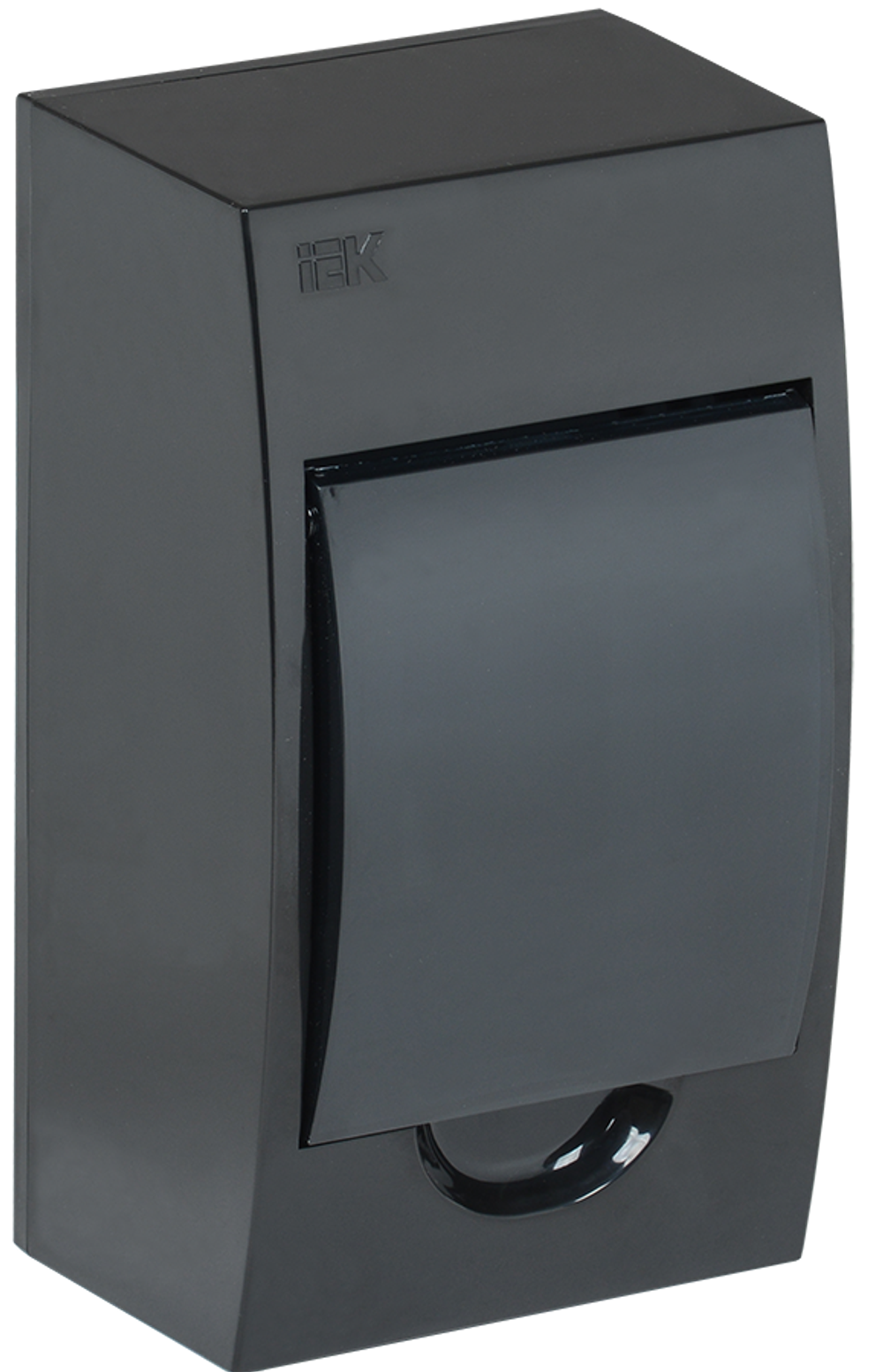 KREPTA 3 Корпус пластиковый ЩРН-П-4 IP41 черный IEK