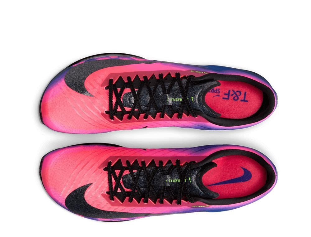 Шиповки беговые Nike Air Zoom Maxfly 2 Glam U Розово-Blue