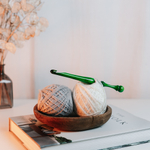 Деревянный крючок для вязания из древесины клена 5 мм. K324