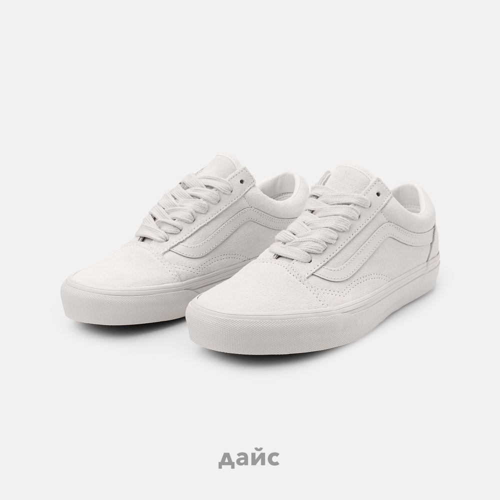 Кеды Vans Old Skool Oversized Lace "Marshmallow White"