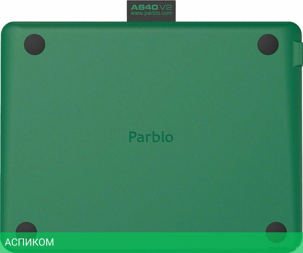 Графический планшет Parblo A640 V2 зеленый