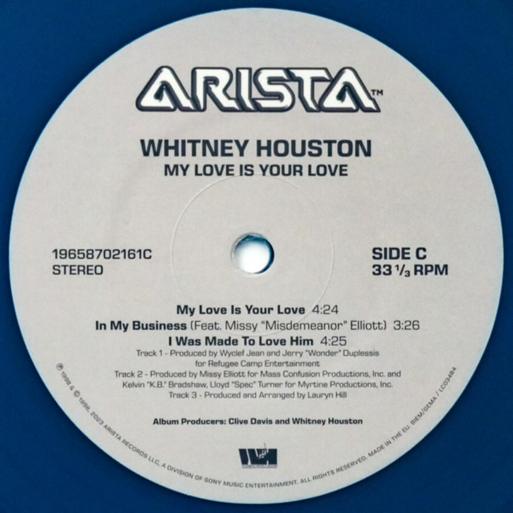 Whitney Houston / My Love Is Your Love (Coloured Vinyl)(2LP)