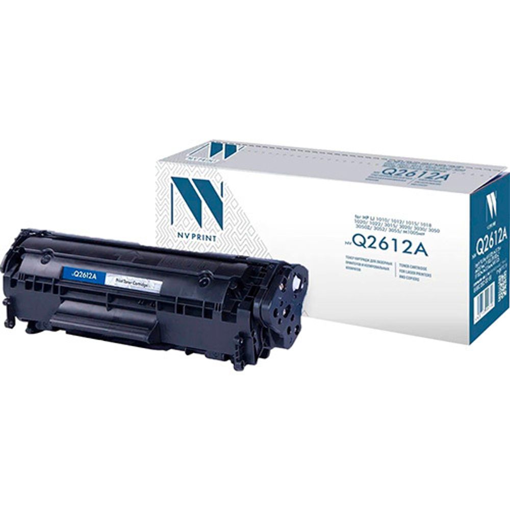 Тонер-картридж NVP NV-Q2612A для HP LaserJet 1010/1012/1015/1018/1020/1022/3015/3050/3052/3055/M1005