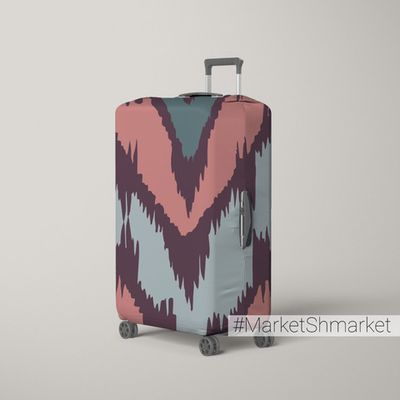 Чехол для чемодана, с мешочком для хранения с принтом 
