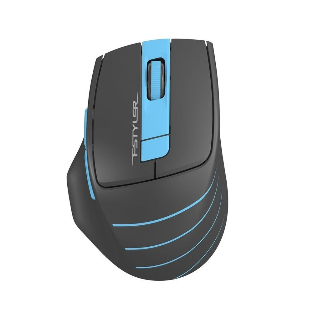Мышь Мышь A4Tech Fstyler FG30S серый/синий оптическая (2000dpi) silent беспроводная USB (5but