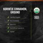 Frontier Co-op, органическая корица Коринтье в порошке, 453 г (16 унций)