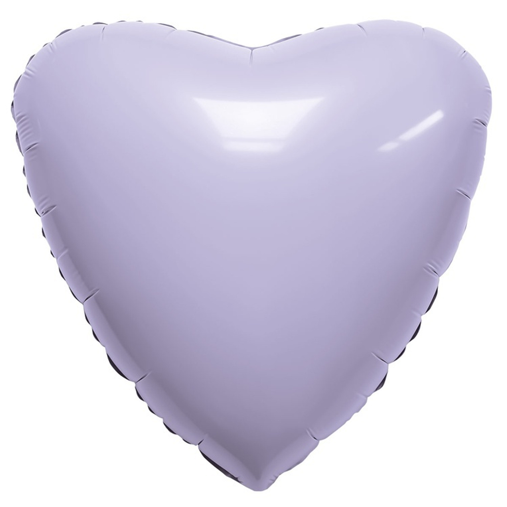 Сердце "Лаванда пастель" 46 см