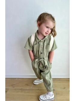 Комбинезон джинсовый