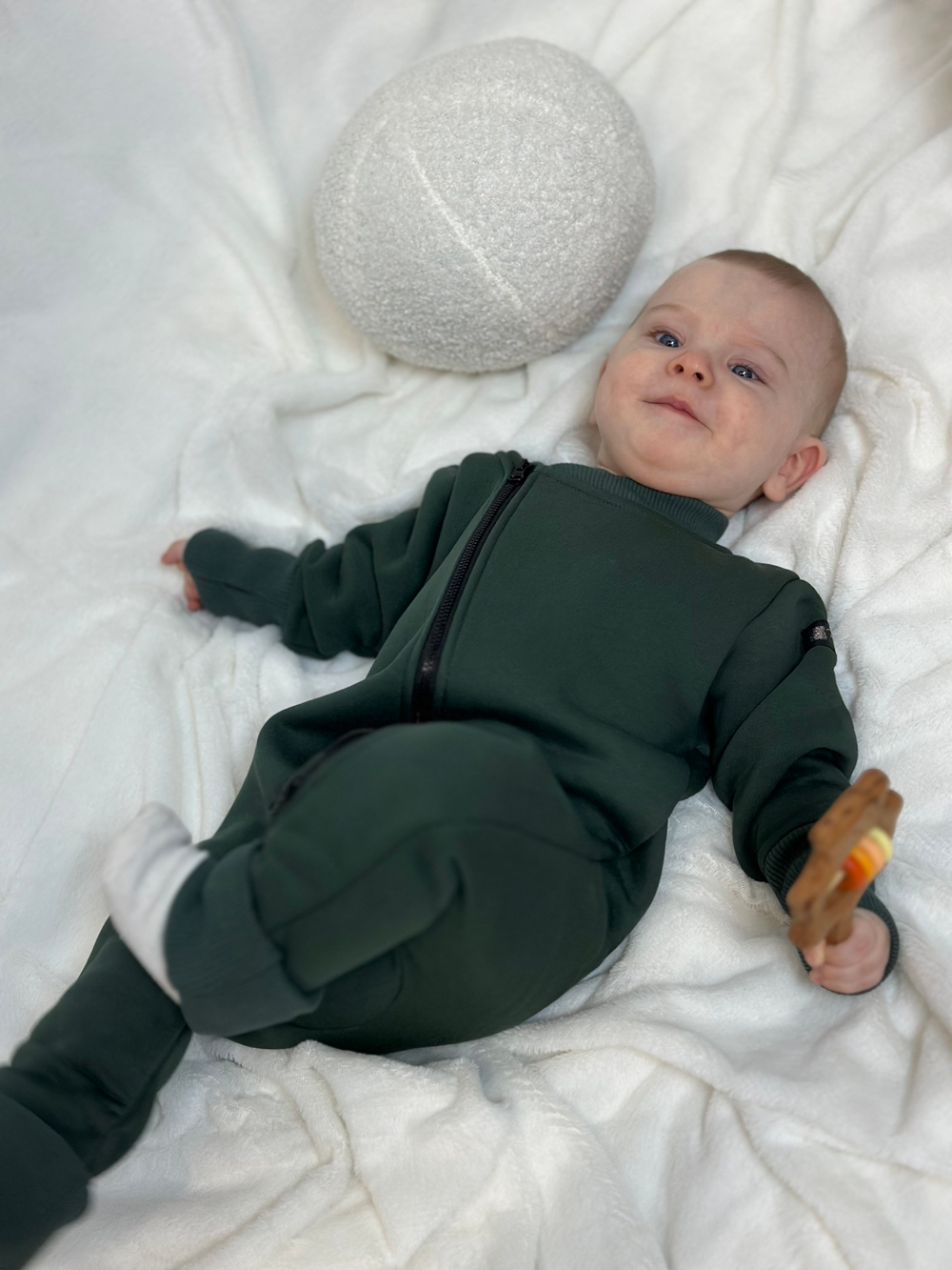 Утеплённый комбинезон-трансформер с начесом Полынь RinaAmari