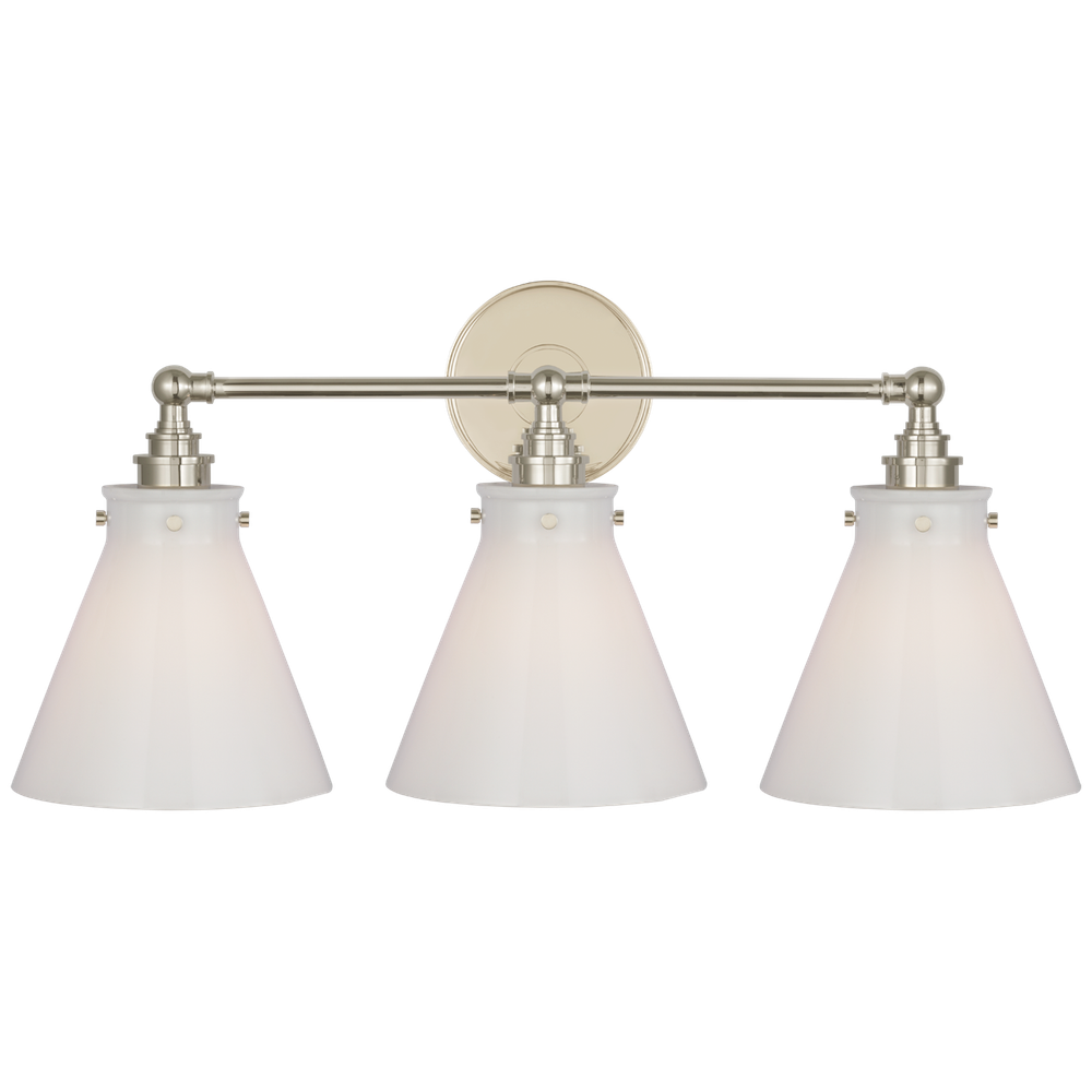 Светильник для ванной комнаты Visual Comfort Parkington 24" Three Light Bath Bar