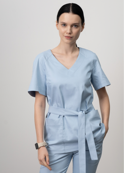 Медицинская туника с рукавом реглан
