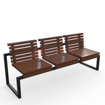 Скамейка уличная Трио