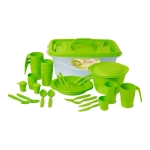 Набор посуды для пикника Чезаре на 4 персоны С68 (комплект 4 шт)