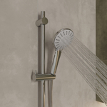 Лейка для душа Milardo ILS5FCRM18 "Ideal Spa" D111мм, 5 режимов, ХРОМ, коробка