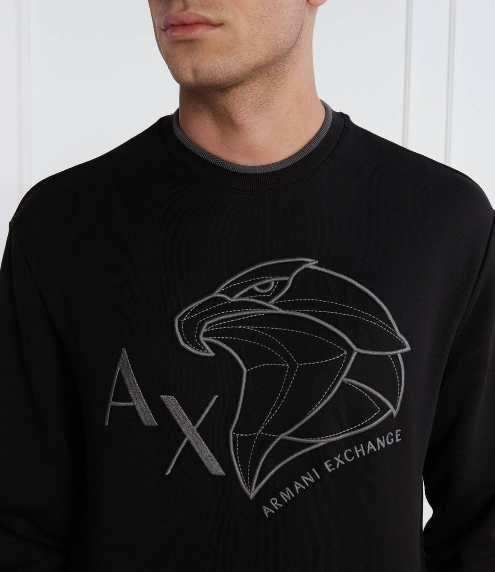 Худи Armani Exchange - черный(3DZMHQ ZJ9KZ)