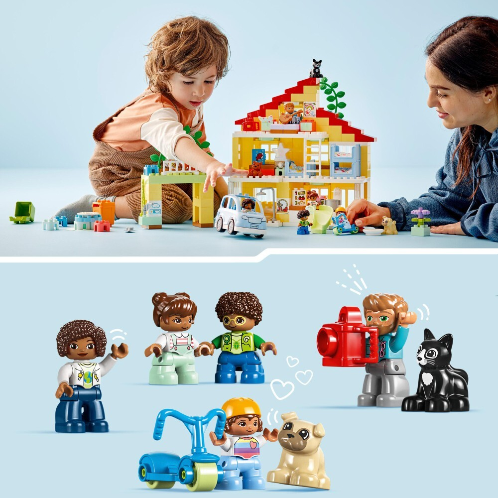 LEGO DUPLO — Семейный дом 3-в-1 10994