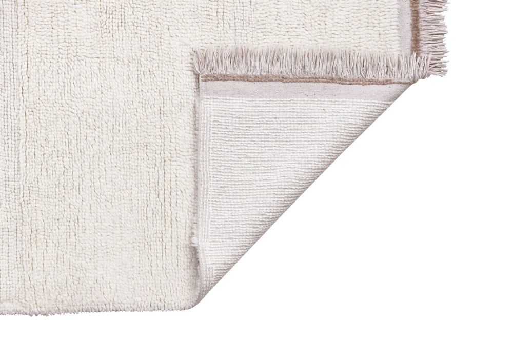 Шерстяной стираемый ковер Lorena Canals Sheep White L (240 x170 см)