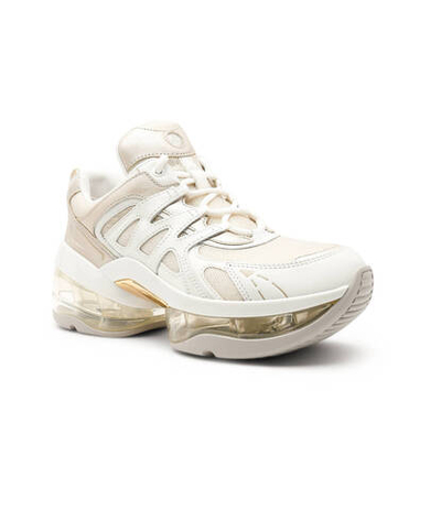 кожаные кроссовки olympia sport Michael Kors - белый(43S3OLFS6D)