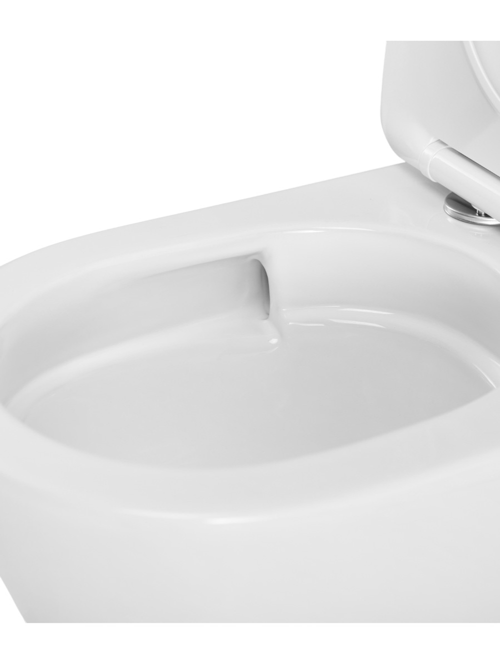 Унитаз-компакт CEZARES LINER CZR-6726-CP-TOR/SC безободковый с сиденьем и смывом TORNADO