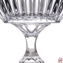 Конфетница с крышкой на ножке Crystalite Bohemia Pluto-New Nova 24см