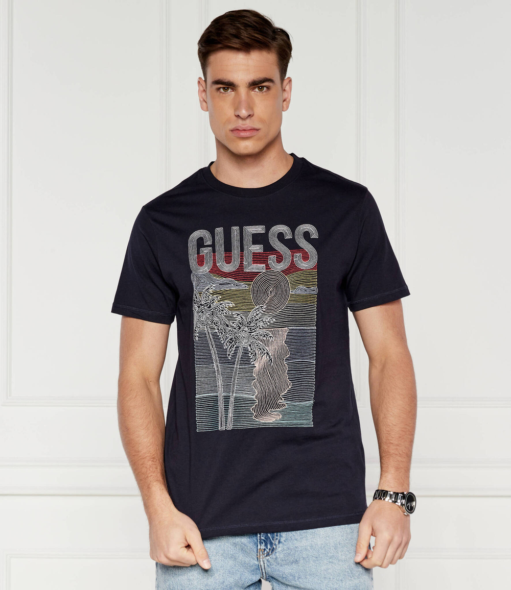 Футболка GUESS - темно-синий(M4GI15 I3Z14)