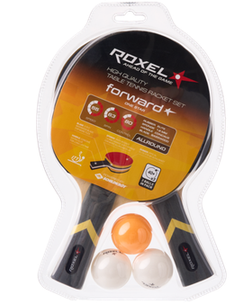 Набор н/т Roxel Forward (2 ракетки + 3 мяча)