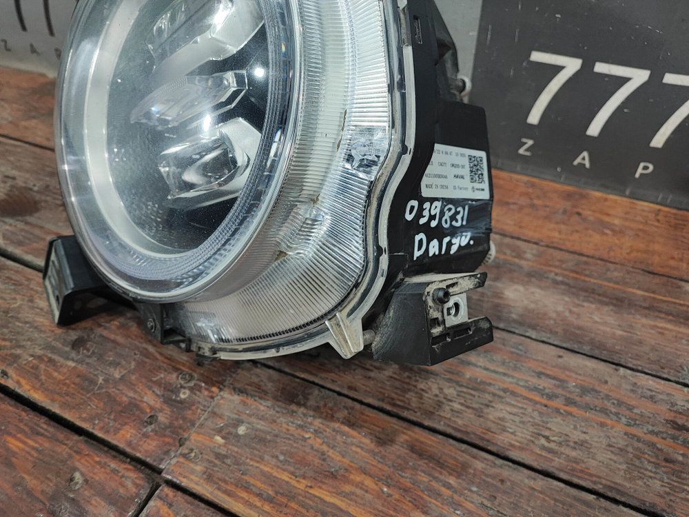 Фара левая Haval Dargo 22-нв Б/У Оригинал 4121100XKN04A