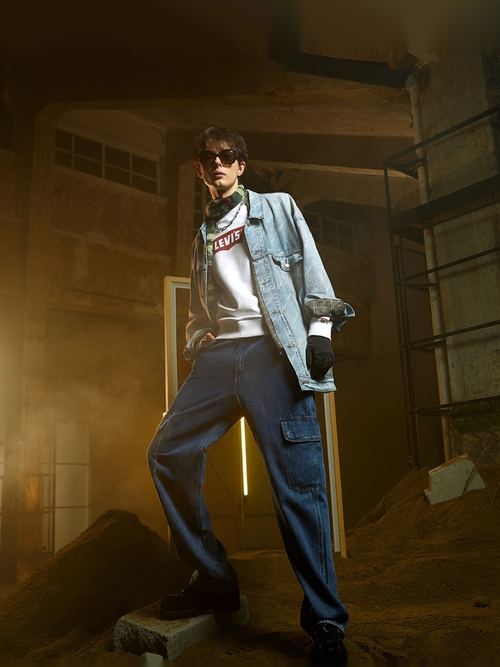 Мужские свободные прямые джинсы Levi's 568 Stay Loose 000LP-0000