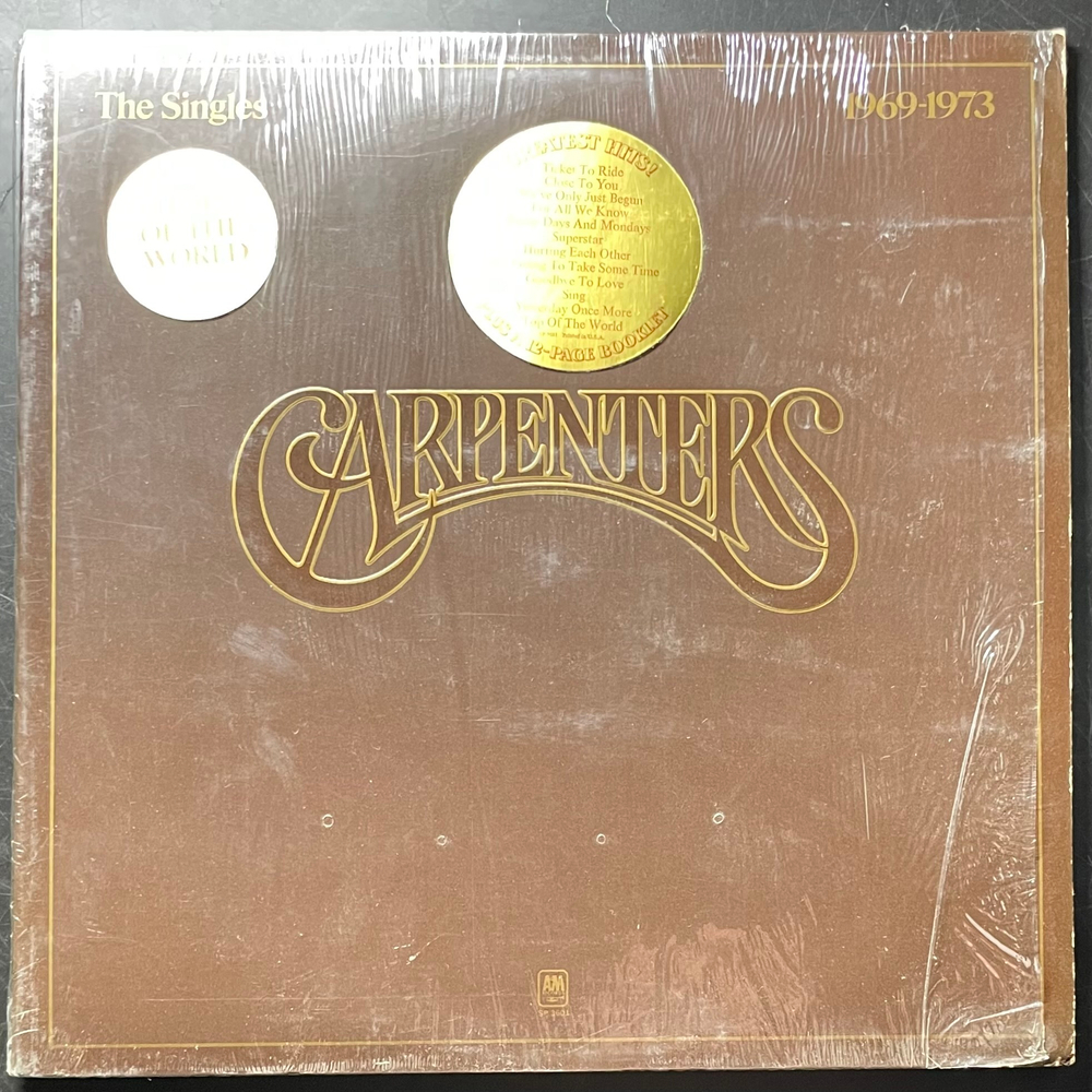 Carpenters ‎– The Singles 1969-1973 (США 1973г.)