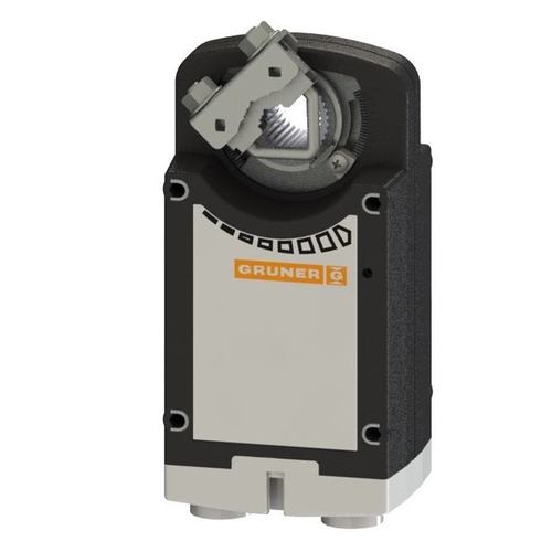 Электропривод GRUNER 360-230-12-S2/8F12/RUS, с возвратной пружиной