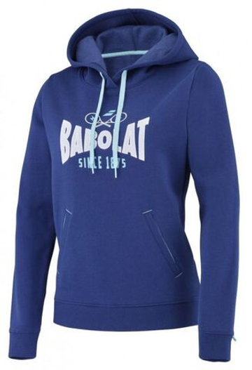 Женская Кофта теннисная Babolat Exercise Hood Sweat Women - небесный