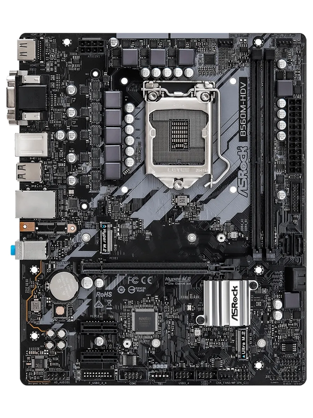 Материнская плата B560M-HDV LGA 1200 DDR4