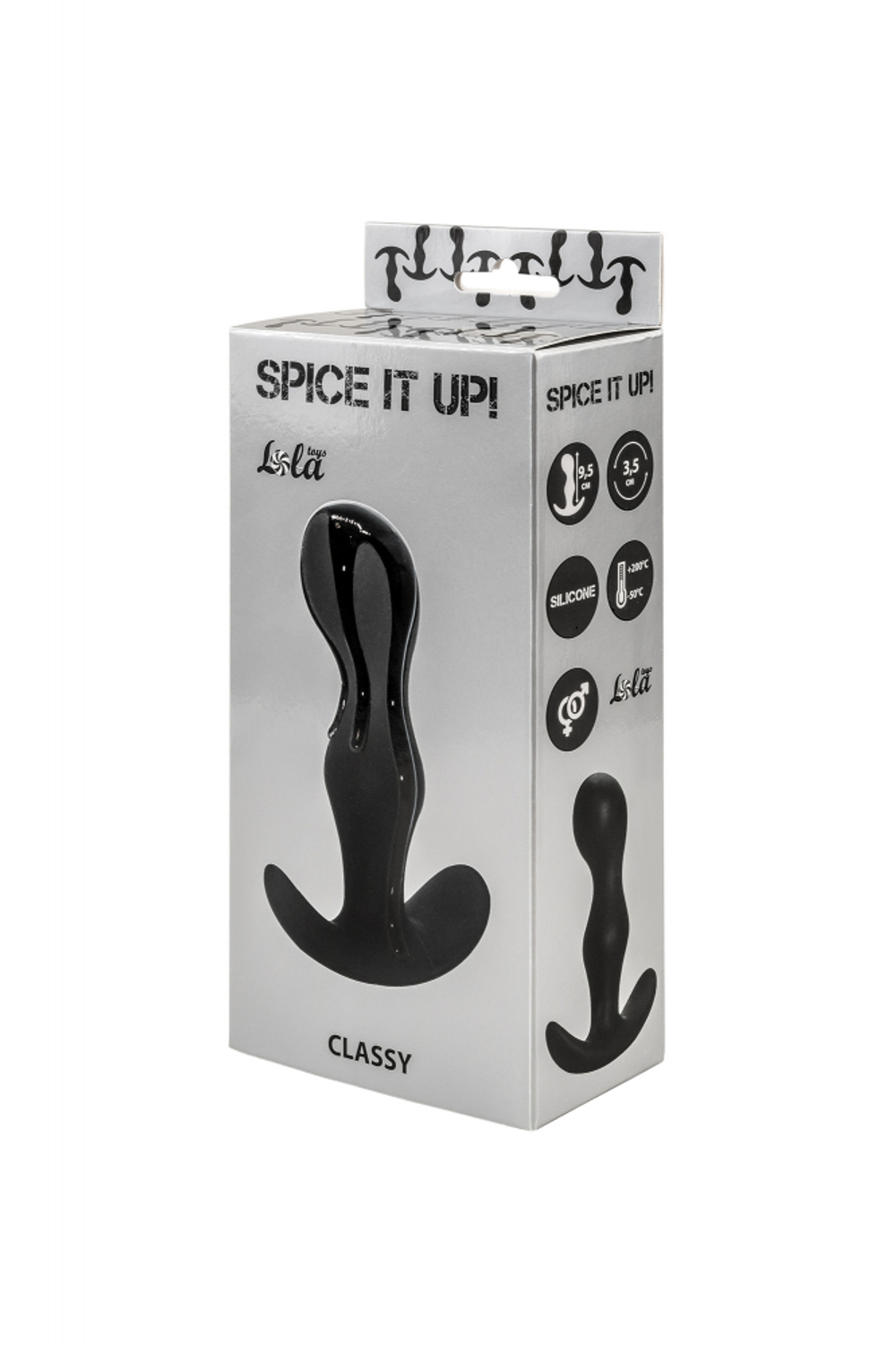 АНАЛЬНАЯ ПРОБКА SPICE IT UP CLASSY BLACK