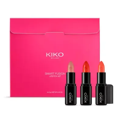Набор помад KIKO Milano Smart Fusion Lipstick Kit - All The Must Have