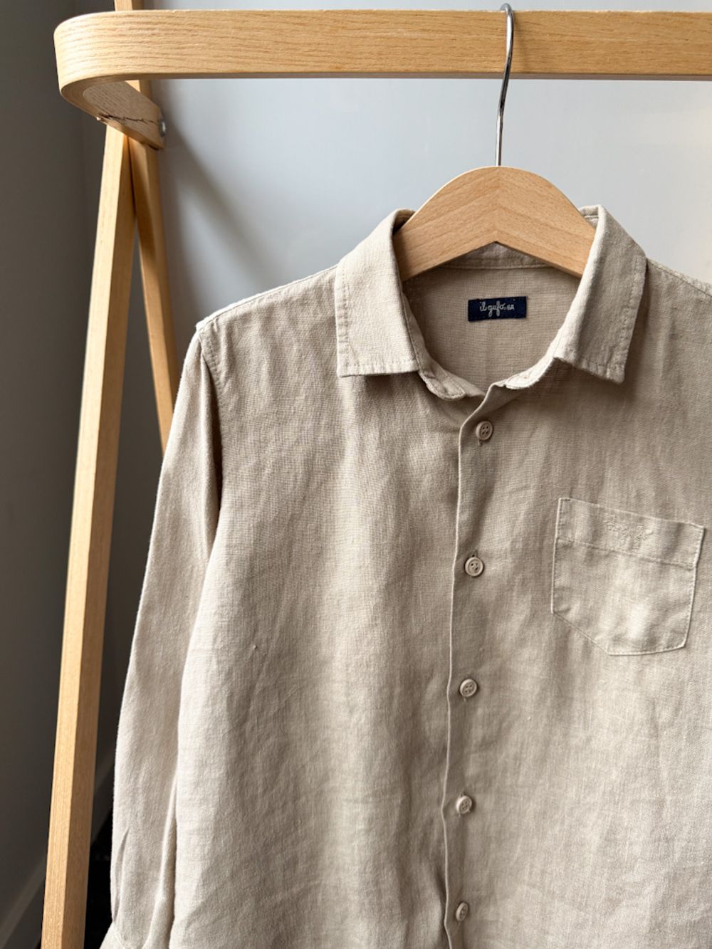 Льняная рубашка Il Gufo, 116