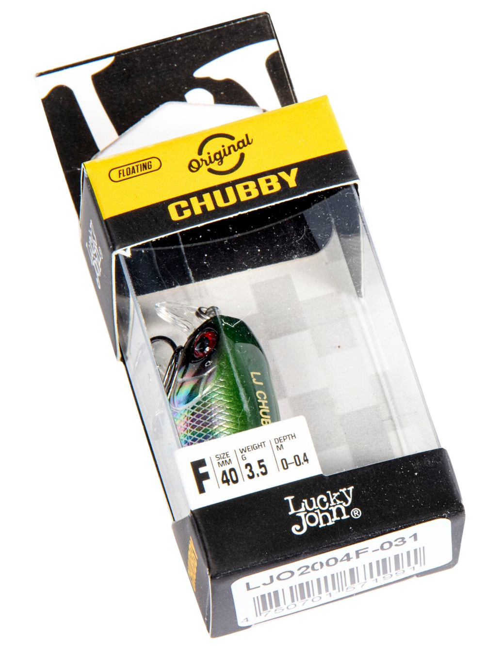 Воблер плав. LJ Original CHUBBY F 04.00/031
