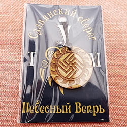 Славянский оберег Небесный Вепрь. Диаметр 3 см