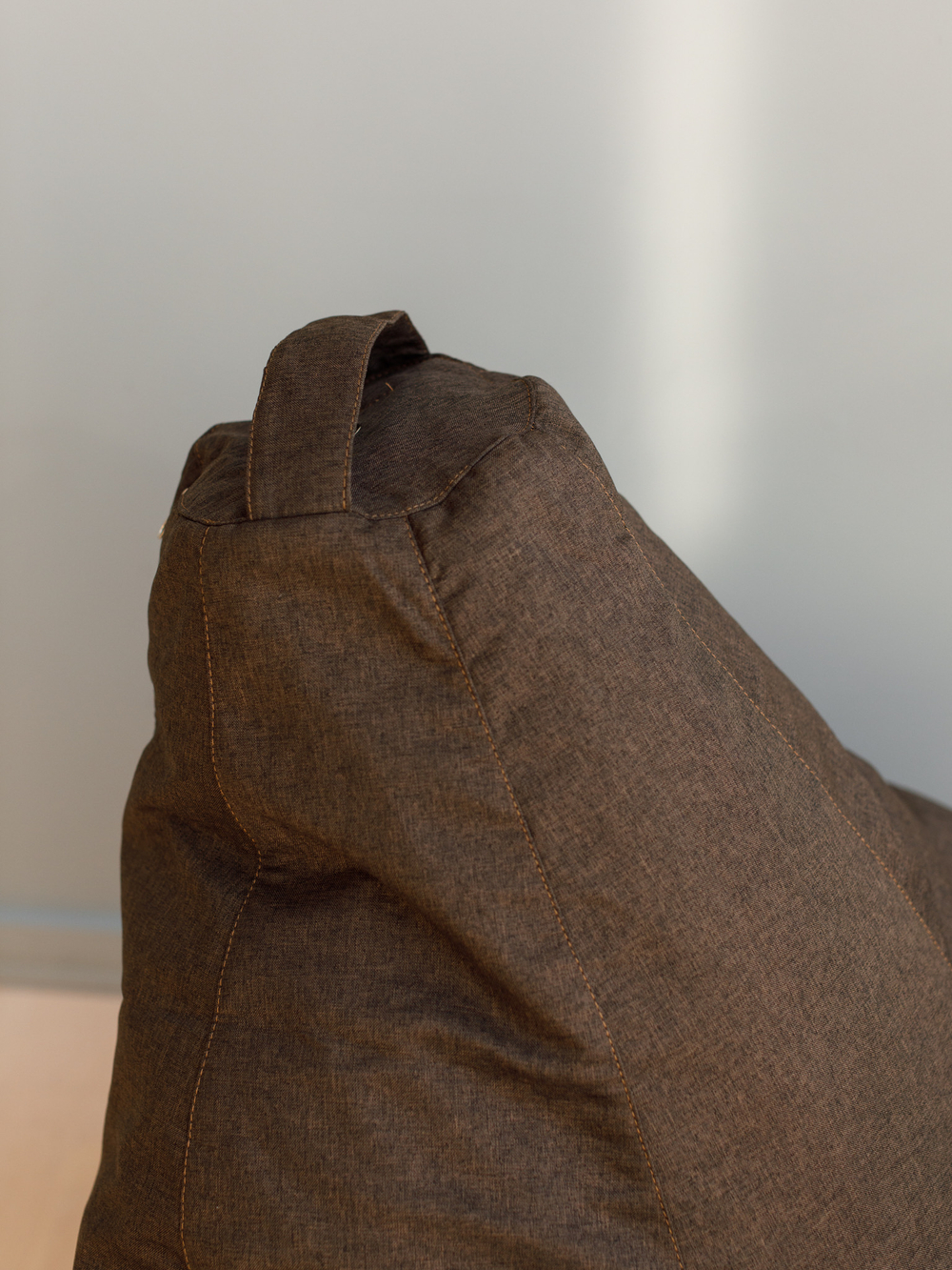 Кресло Мешок Груша Коричневая Рогожка (4XL, Классический)