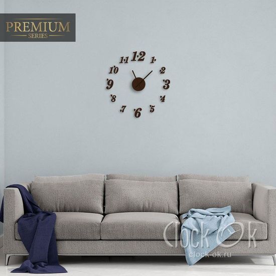 Настенные 3D часы Love Time