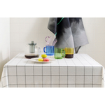 Скатерть из хлопка белого цвета в клетку из коллекции essential, 170х250 см