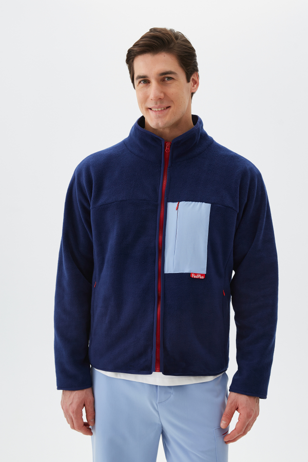 Куртка медицинская мужская Юэки, нэви